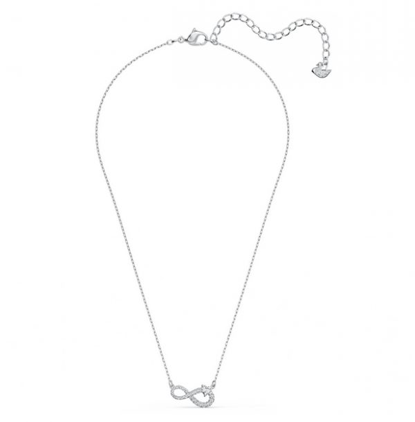 Elegant Swarovski Infinity Necklace