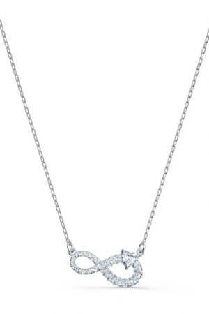 Elegant Swarovski Infinity Necklace