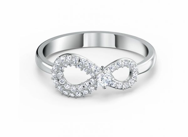 Swarovski Infinity ring