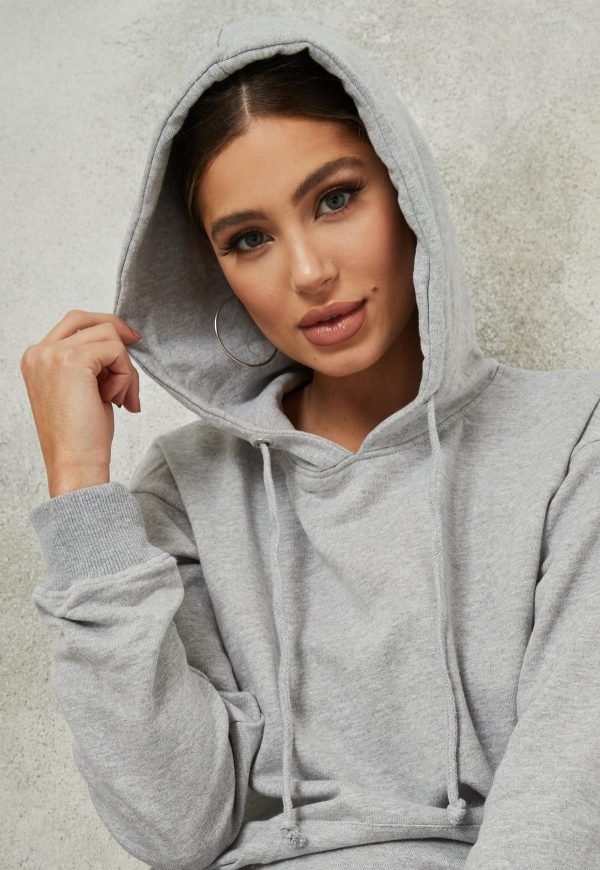 grey fleeceback hoodie and joggers co ord set