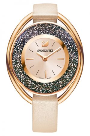 Crystalline Oval Watch